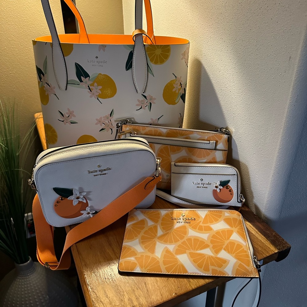 KATE SPADE  tags on, reversible tote bag